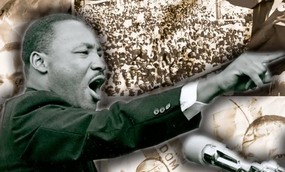 Un lider que so&ntilde;&oacute; con un mundo justo , dia de martin Luther King
