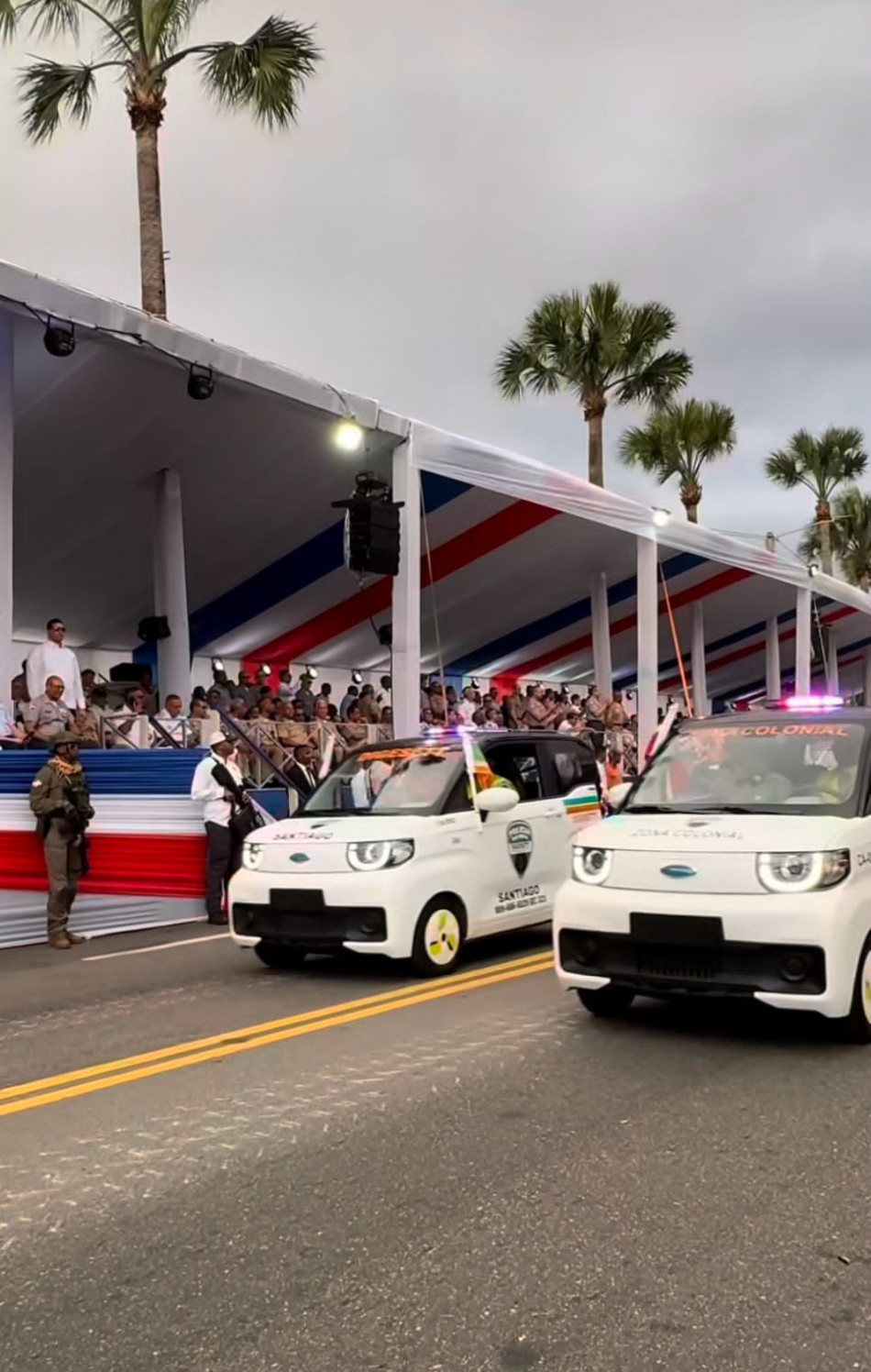 Cenntro República Dominicana: Único Vehículo 100% Eléctrico en el Desfile del 27 de Febrero.