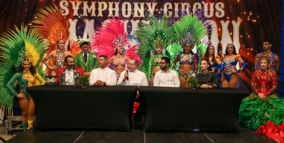 Symphony Circus ofrece detalles de su espect&aacute;culo &ldquo;Imagination&rdquo; en un encuentro con la prensa lleno de magia y personajes circenses