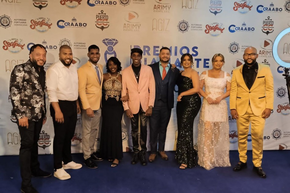 Premios Diamante celebra su 12&ordf; edici&oacute;n en una noche de gala en Agiz Lounge, Boca Chica