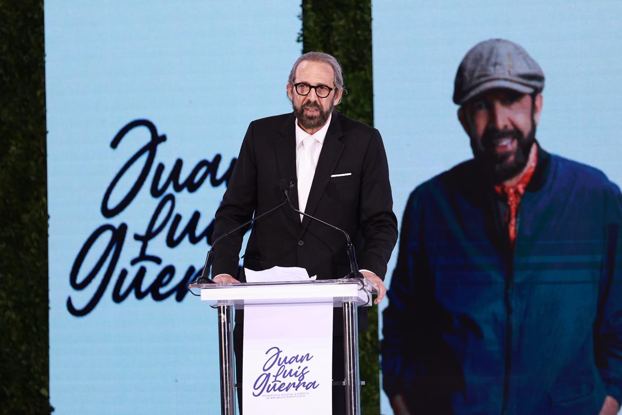 Mirex destaca a Juan Luis Guerra como Patrimonio Musical y Po&eacute;tico de RD