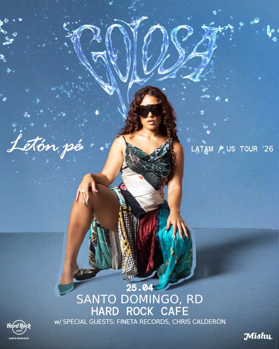 LET&Oacute;N P&Eacute; llega con su "GOLOSA TOUR" a Hard Rock Cafe este s&aacute;bado