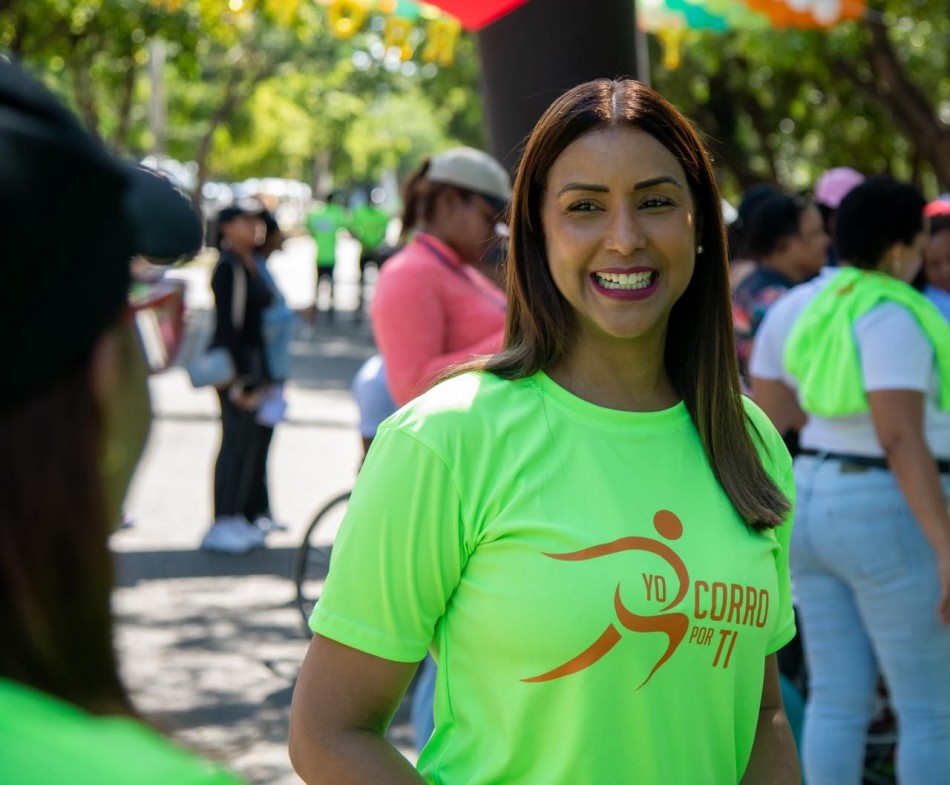 Diputada Selin&eacute;e M&eacute;ndez encabeza la segunda edici&oacute;n de la caminata &ldquo;Yo Corro Por Ti 2026