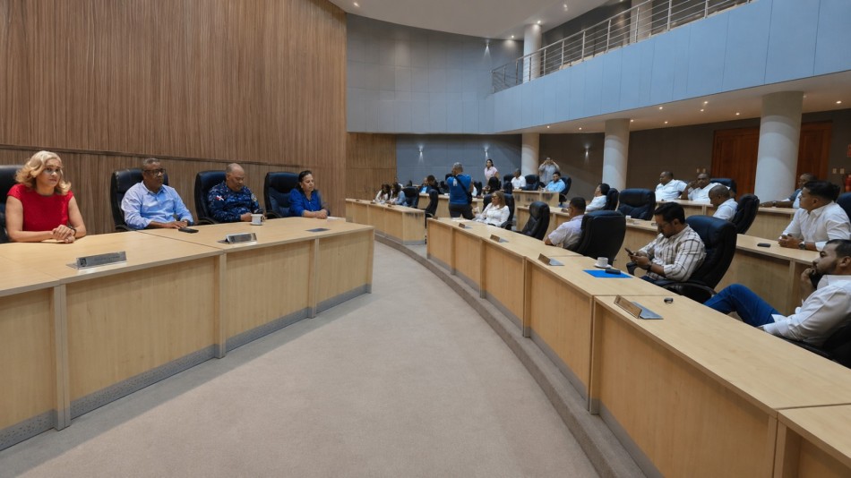 Los miembros del Concejo de Regidores del Ayuntamiento de Santo Domingo Este (ASDE) 