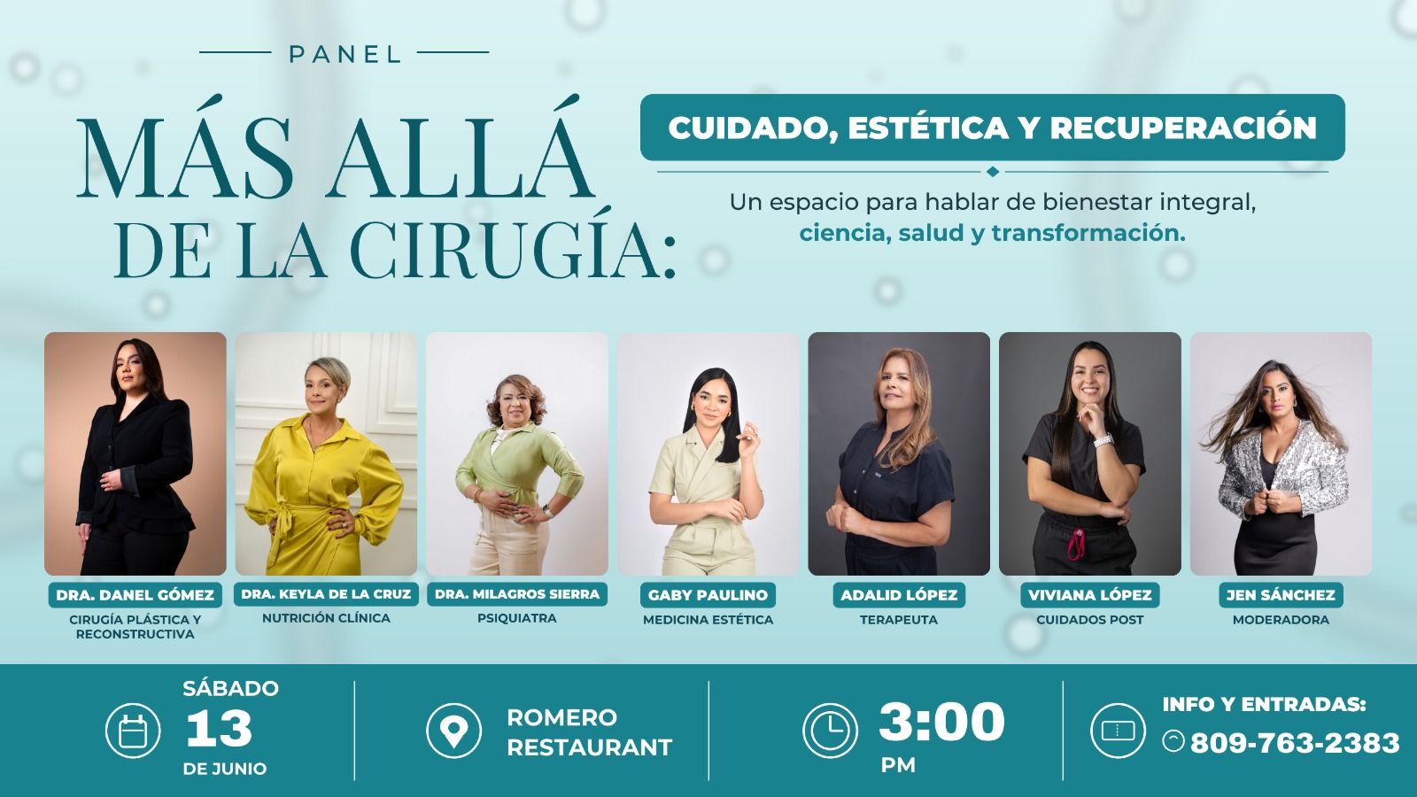 M&aacute;s all&aacute; de la cirug&iacute;a 2&rdquo; llega a San Francisco de Macor&iacute;s con un panel de alto nivel