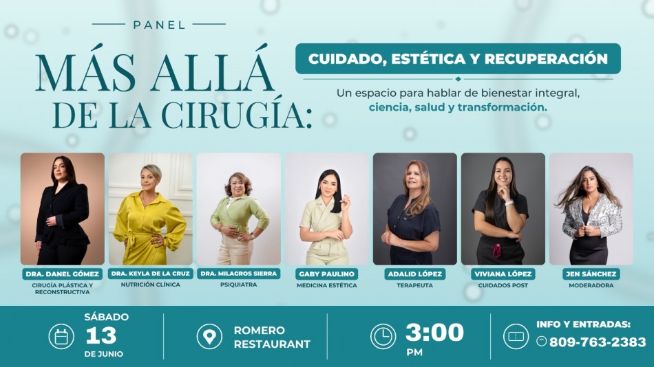Más allá de la cirugía 2” llega a San Francisco de Macorís con un panel de alto nivel