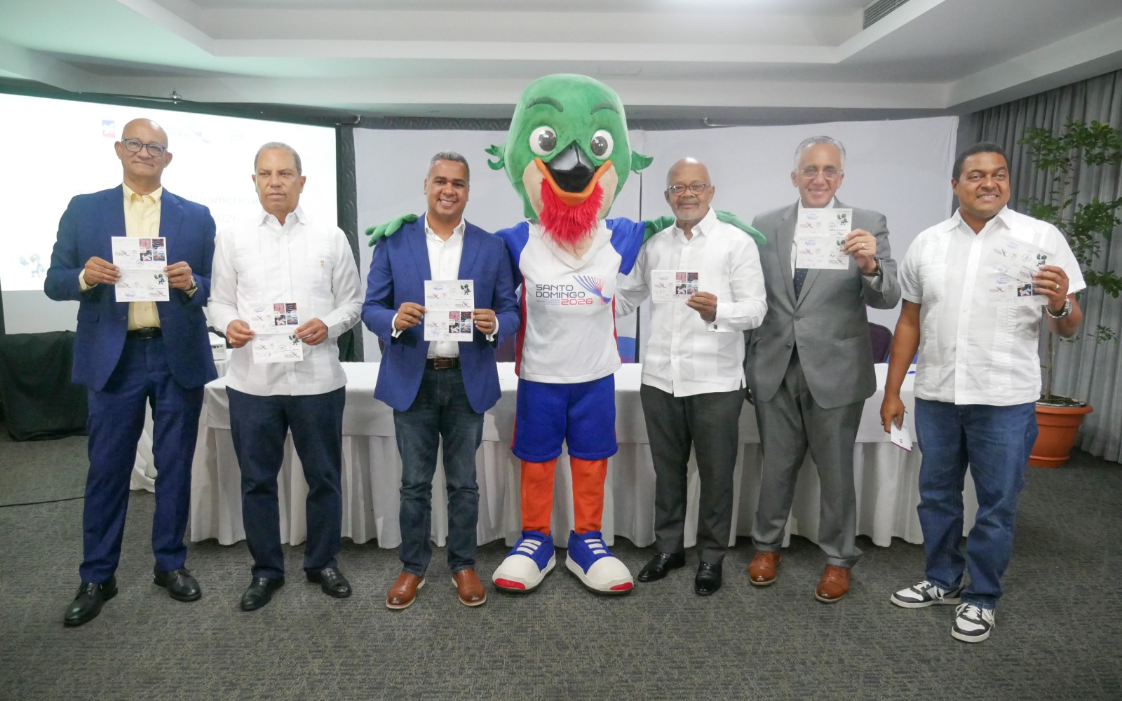 INPOSDOM y Comit&eacute; Organizador presentan emisi&oacute;n postal oficial dedicada a los Juegos Centroamericanos y del Caribe Santo Domingo 2026
