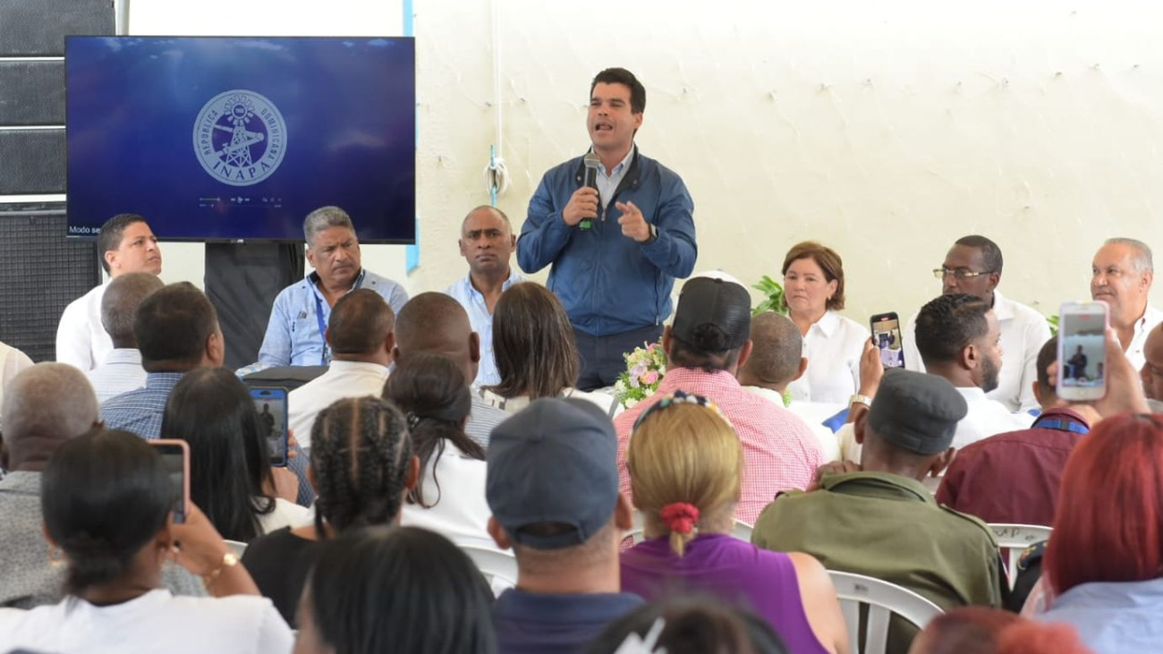 INAPA presenta proyecto de saneamiento de la ca&ntilde;ada La Pava en Nizao, provincia Peravia