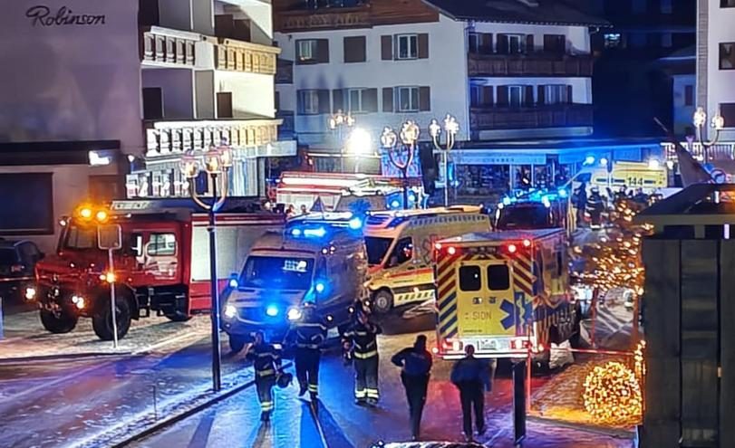 Miles de personas murieron en incendio durante fiesta en bar de Suiza