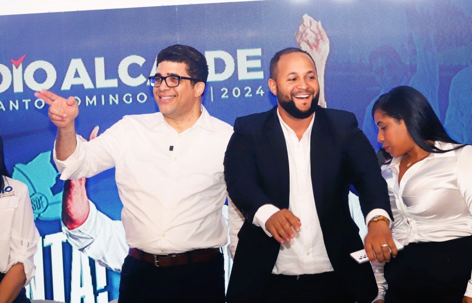 Candidato a Regidor del partido político Justicia Social Josué Méndez apoya la candidatura de Dío Astacio