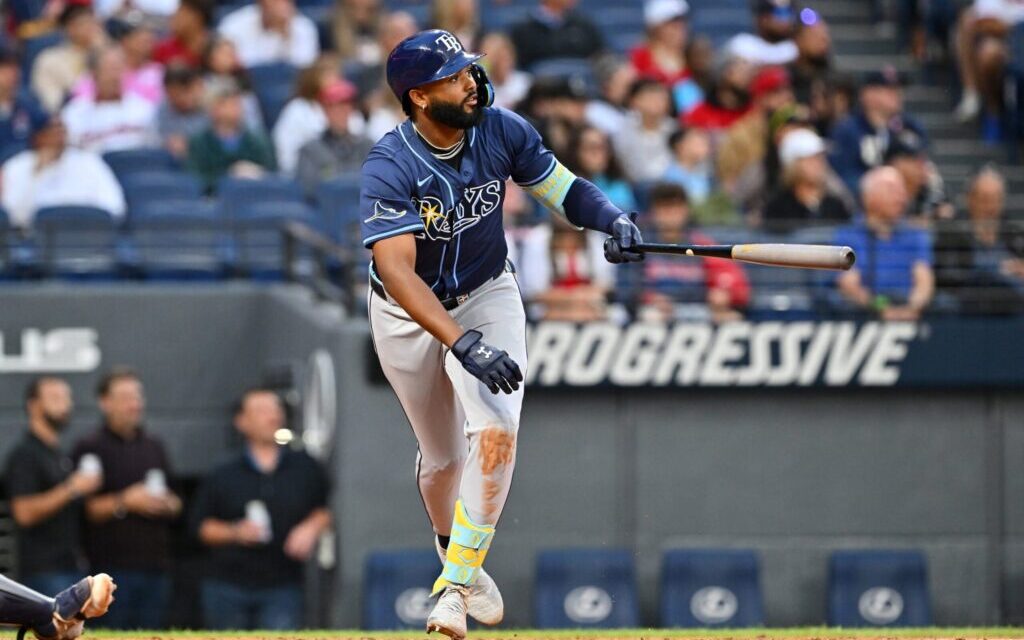 Junior Caminero conect&oacute; dos jonrones en la victoria de Tampa Bay ante los Guardianes de Cleveland