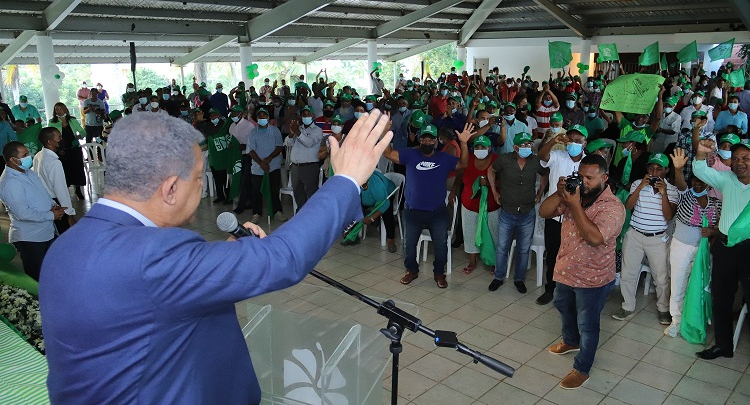  Fuerza del Pueblo llega a  dos millones de afiliados