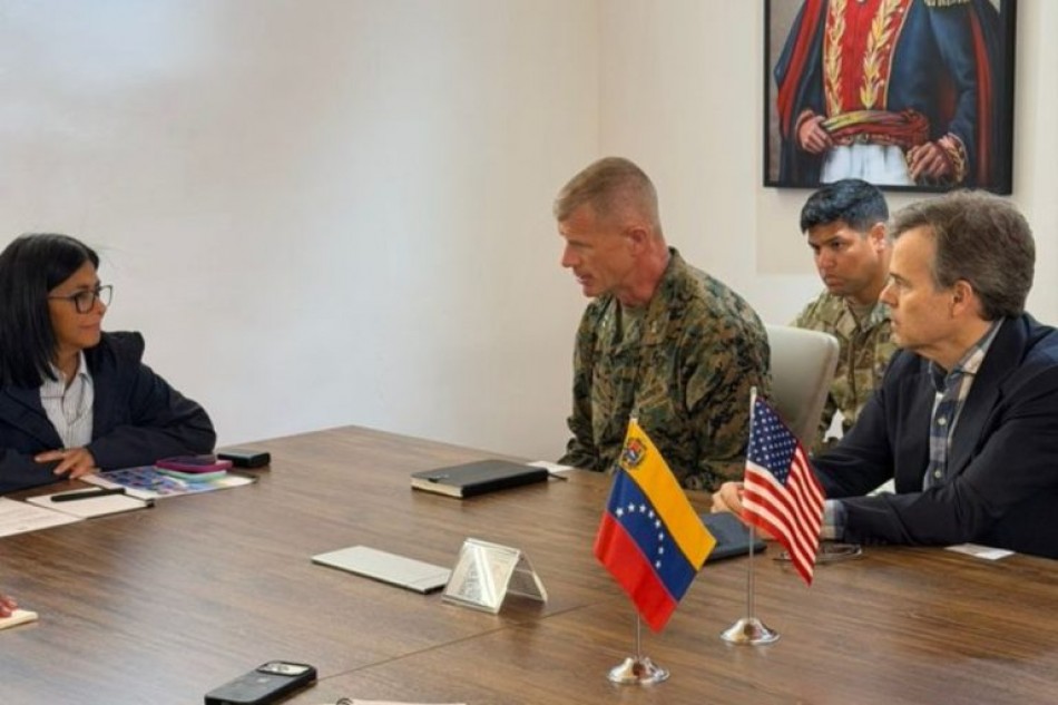 Delcy Rodr&iacute;guez se reune con diplom&aacute;ticos de EE. UU. para coordinar labores de rescate en Venezuela