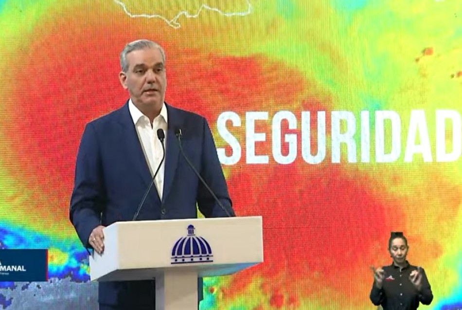 Luis Abinader eval&uacute;a necesidad de solicitar estado de emergencia tras Melissa