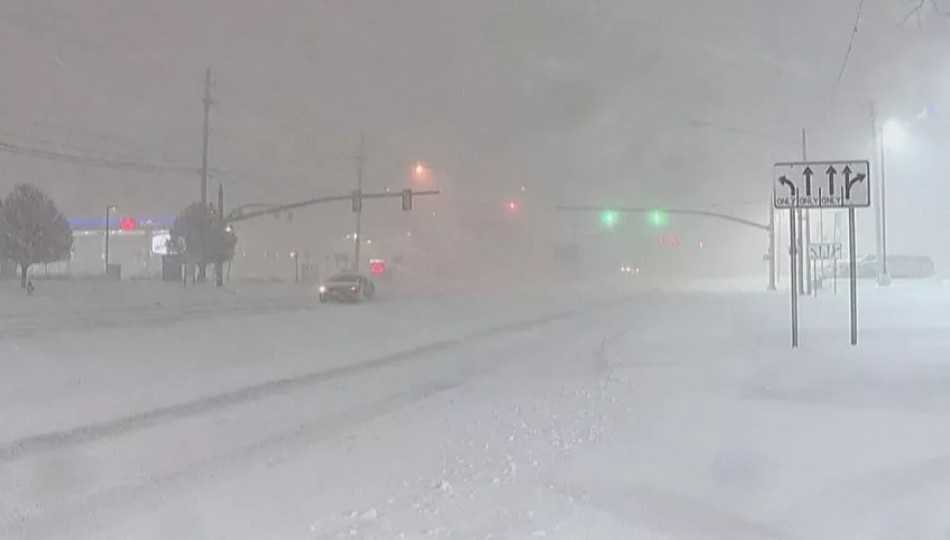 Fuertes nevadas afectan EU desde Ohio hasta el oeste de NY