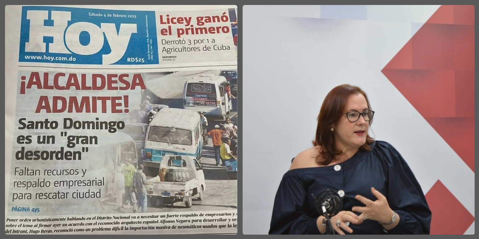 La dirigente y precandidata a la alcald&iacute;a del distrito nacional le pregunta a la alcaldesa que est&aacute; haciendo con los recursos de la alcald&iacute;a que est&aacute; pidiendo el respaldo empresarial