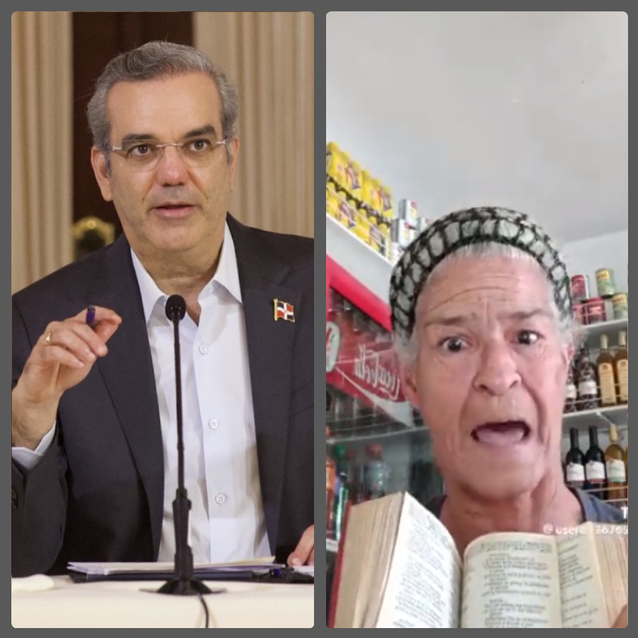Mujer amenaza al presidente Abinader por meterse con la biblia