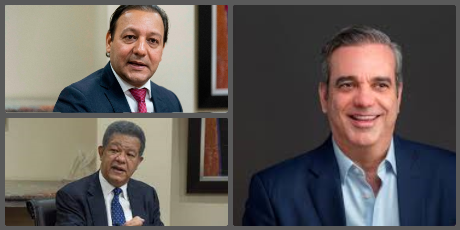 Los  resultados de los votos entre los candidatos presidenciales 