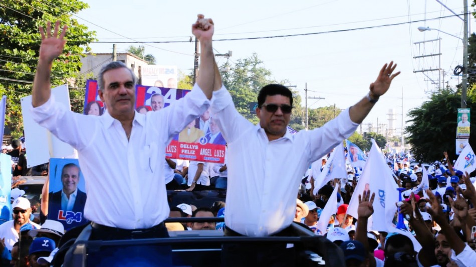 Presidente Abinader sella la victoria de D&iacute;o Astacio en SDE