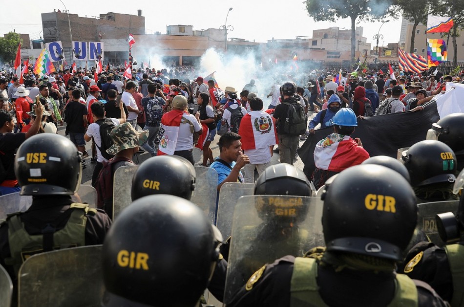 PERU: Nuevas protestas dejan al menos 26 detenidos y 5 heridos