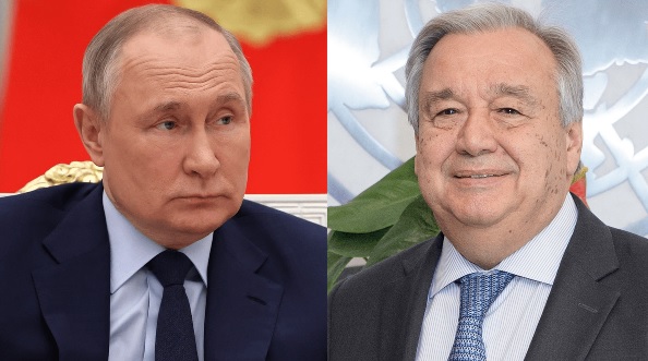 Secretario ONU reunir&aacute; hoy con Putin; tratar&aacute; poner fin a guerra