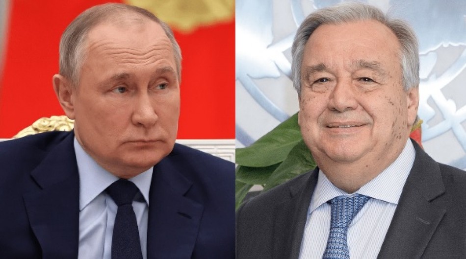 Secretario ONU reunirá hoy con Putin; tratará poner fin a guerra