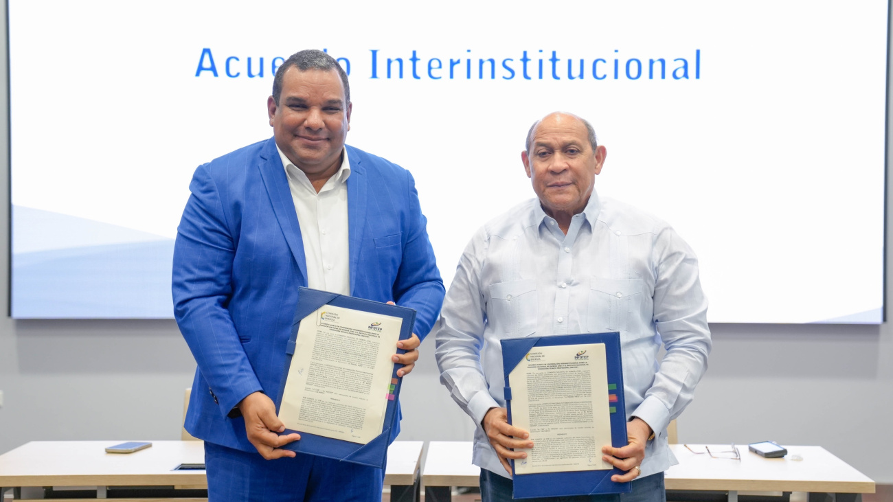 INFOTEP y la CNE firman acuerdo para impulsar uso racional de la energía a través de la formación técnica