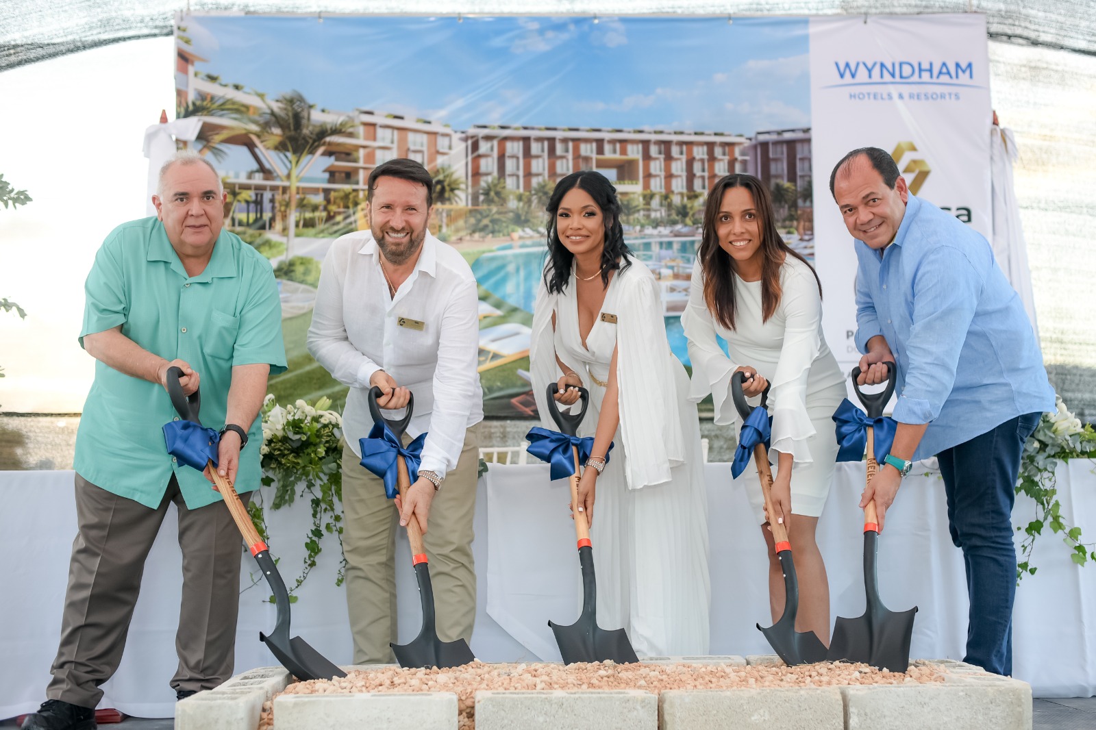 Realizan primer picazo &ldquo;Palace Suites Downtown, Punta Cana Trademark by Wyndham&rdquo;