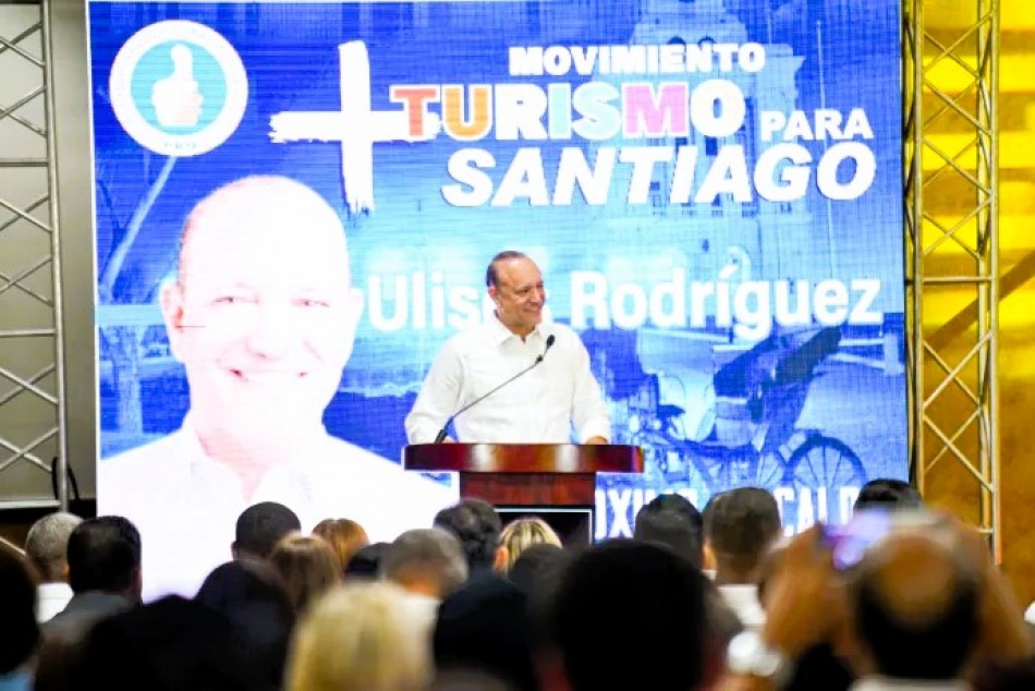 Ulises Rodríguez garantiza desarrollar el turismo en Santiago