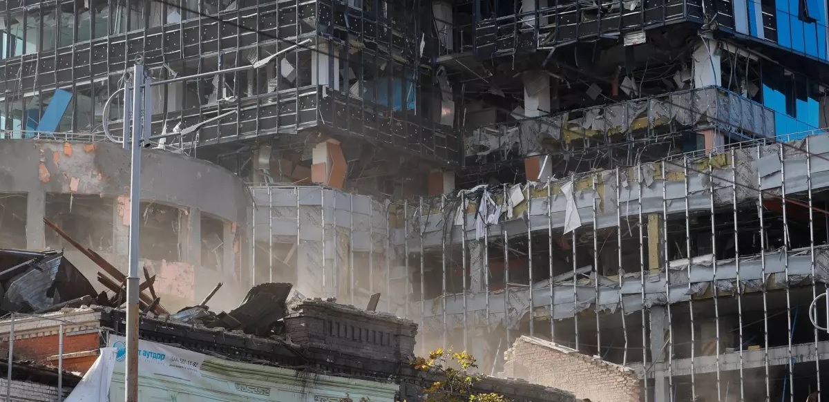 Rusia ataca Kiev con drones y deja sin luz a otras regiones