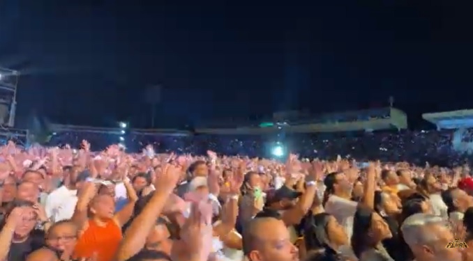 50 mil fueron al concierto de Juan Luis Guerra