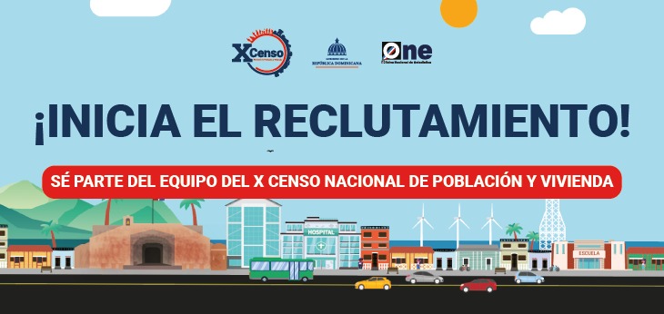 ONE llama a aplicar para trabajar en el censo nacional de noviembre