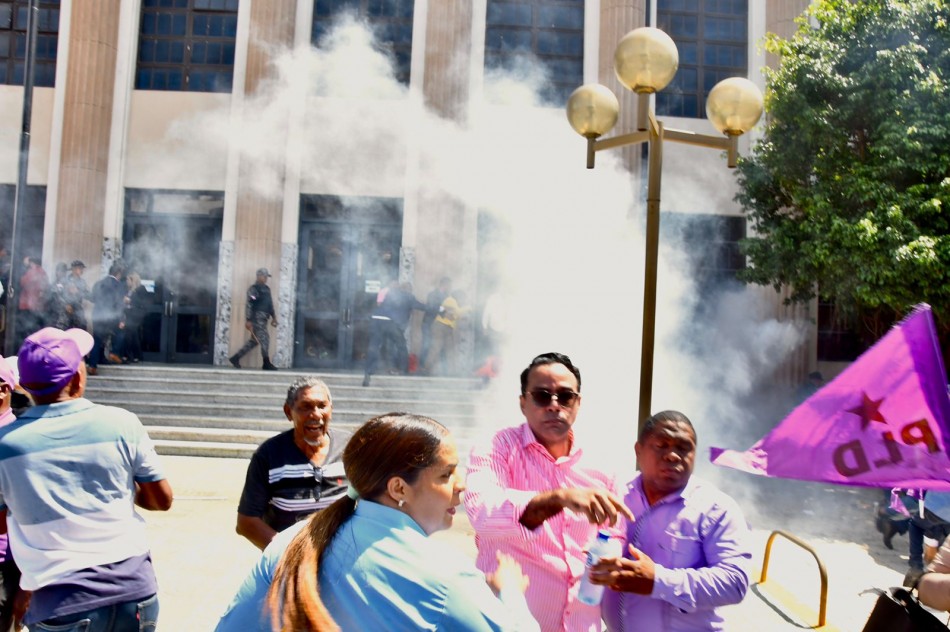 El PLD califica de intolerante al Gobierno por impedir protesta