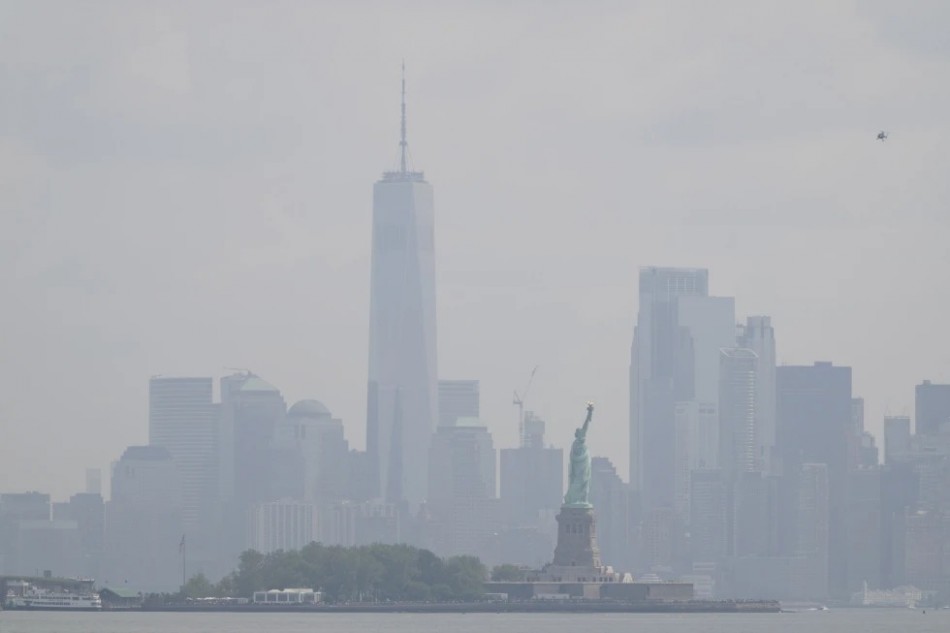 Emiten alertas por mala calidad de aire en EEUU por humo de incendios en Canad&aacute;