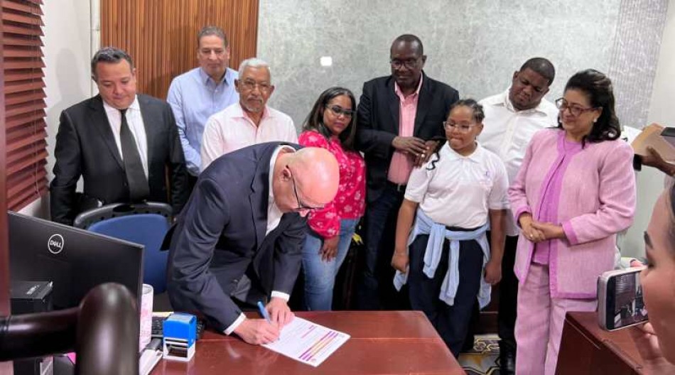 Francisco Dom&iacute;nguez Brito formaliza su candidatura a la presidencia del PLD