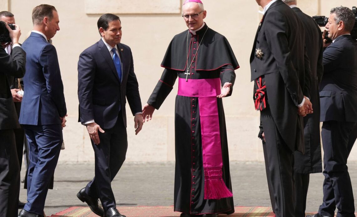 Marco Rubio llega al Vaticano para hablar con Le&oacute;n XIV sobre Cuba y la relaci&oacute;n bilateral
