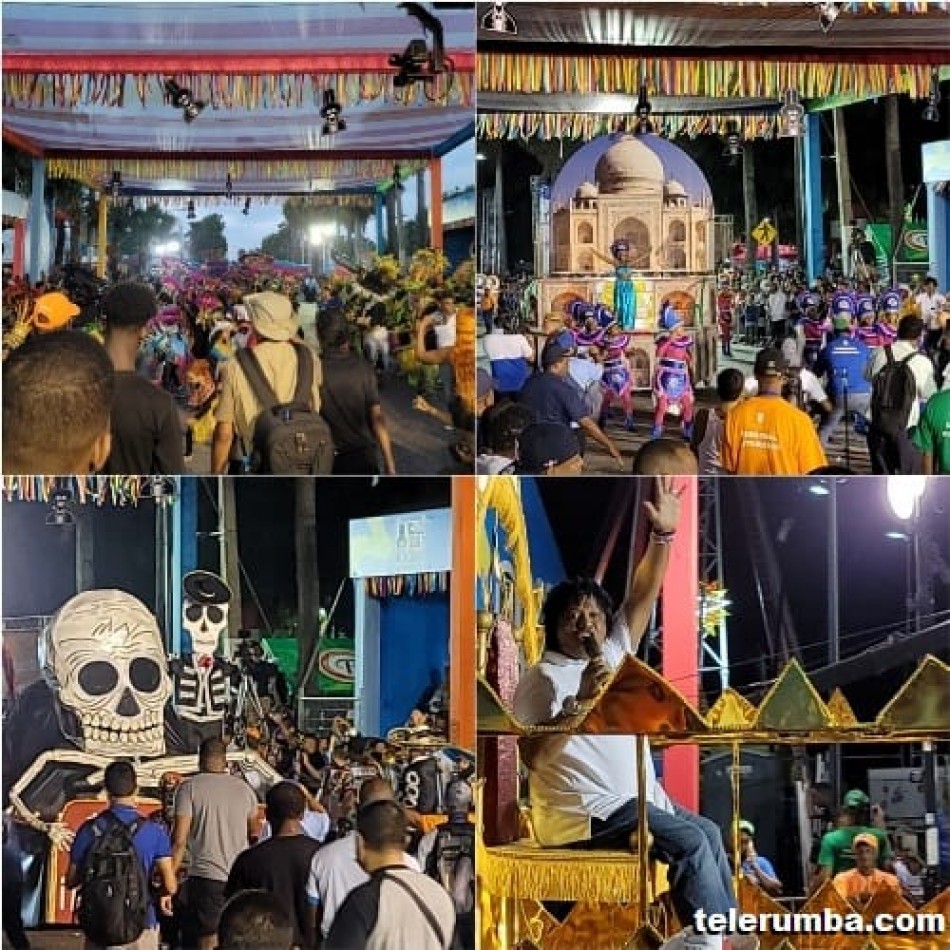 Dominicanos abarrotaron el malecón en la celebración del Carnaval SD 2022