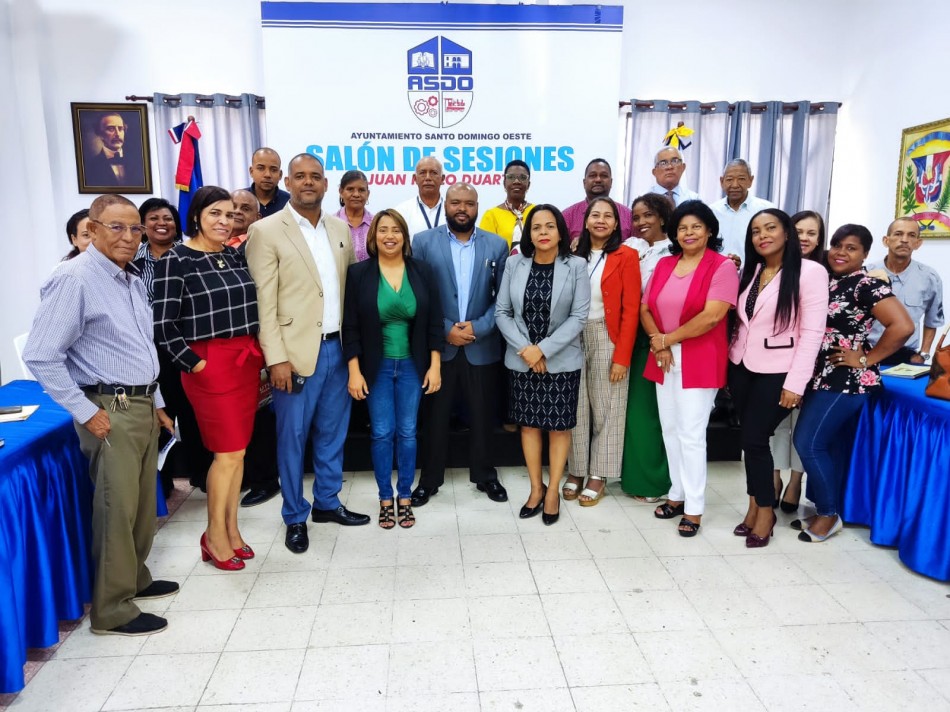 Alcaldía Santo Domingo Oeste agiliza el proceso de implementación de las NOBACI