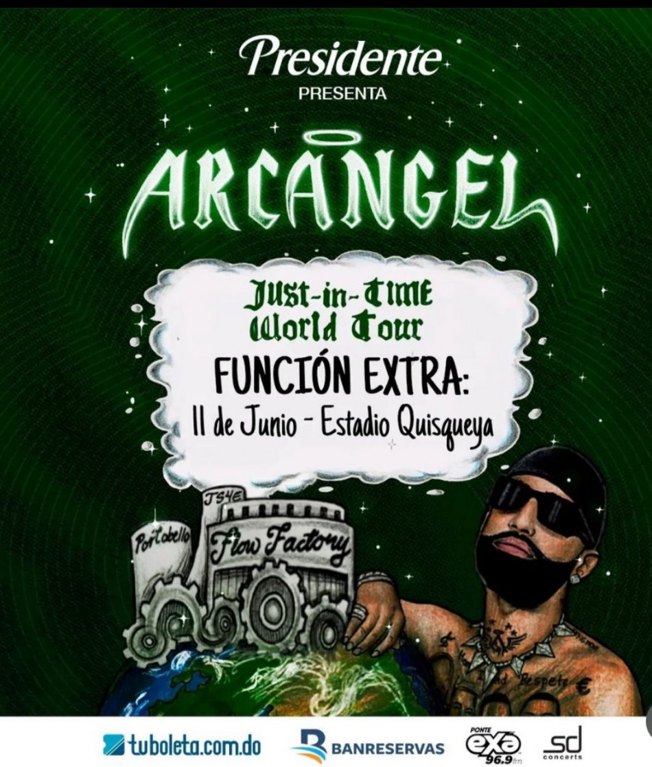 Arc&aacute;ngel &ldquo;La Maravilla&rdquo;anuncia su segunda funci&oacute;n en el Estadio Quisqueya
