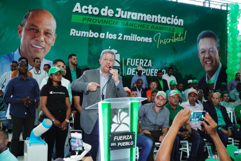 Leonel: "Estamos consolidando nuestra propia fuerza en alianza con el pueblo dominicano"