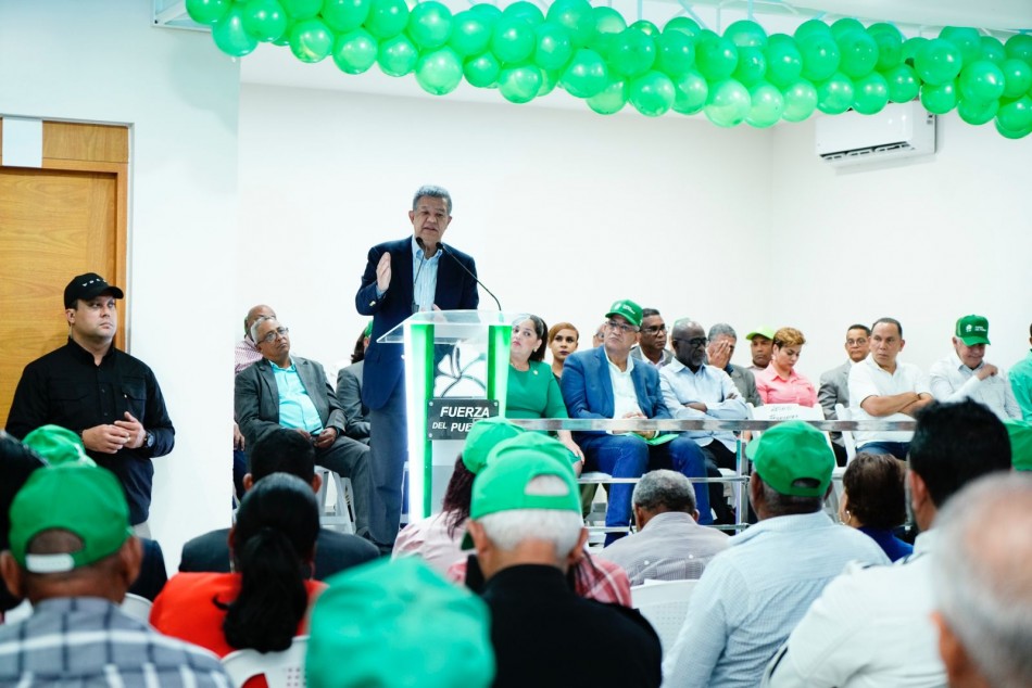 Leonel anuncia el proyecto bajo lema “Producción más limpia y basura cero” en un próximo gobierno de la Fuerza del Pueblo