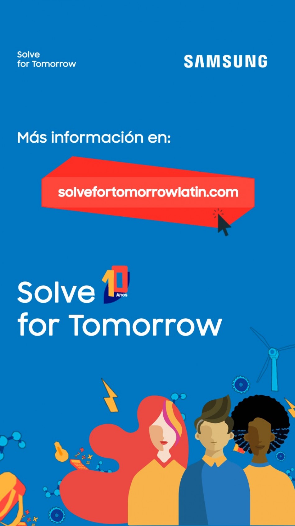 Haz equipo en tu colegio e idea un proyecto antes del 19 de junio para competir en Solve for Tomorrow 2023 