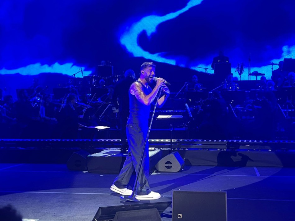 Ricky Martin pone euf&oacute;rico a Altos de Chav&oacute;n en su concierto sinf&oacute;nico