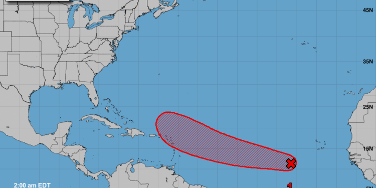 Invest 95L podr&iacute;a convertirse en cicl&oacute;n tropical en los pr&oacute;ximos d&iacute;as