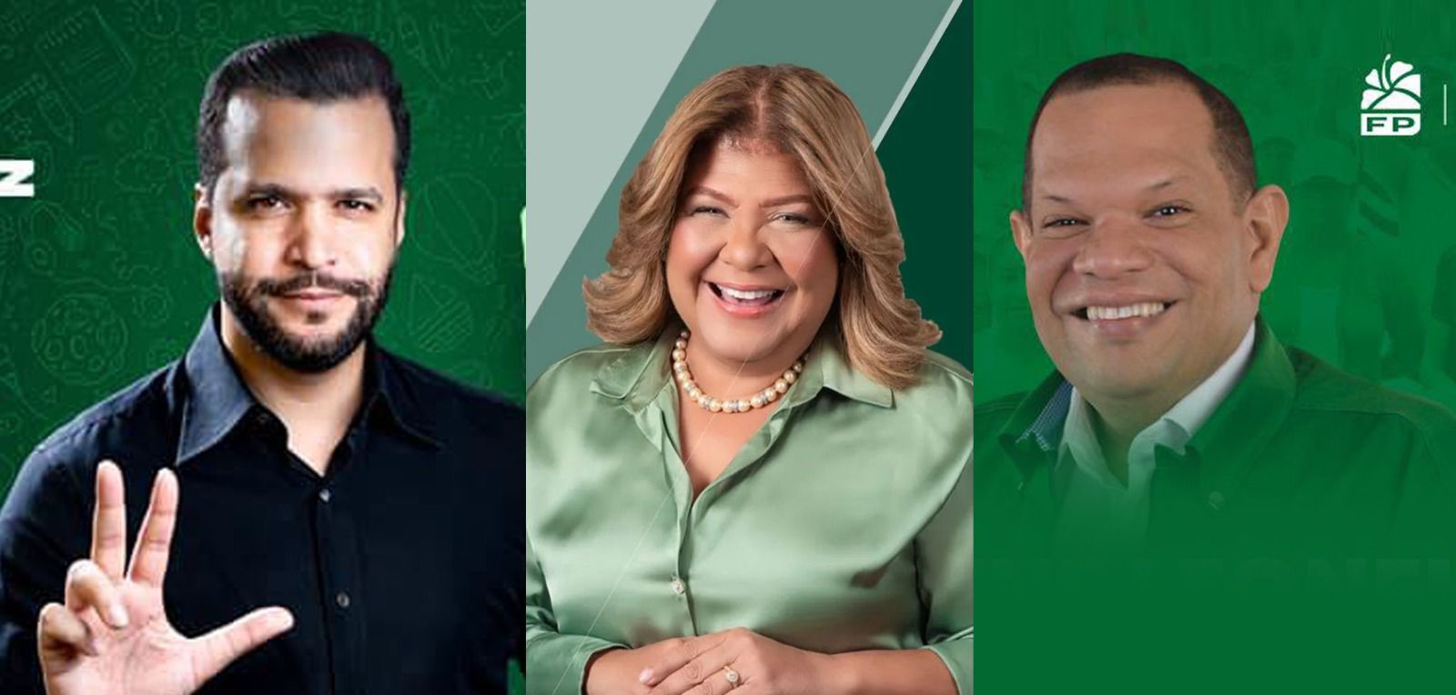 Rafael Paz, Carlos Guzm&aacute;n y Noris Medina ser&aacute;n lanzados como precandidatos por la FP en alcald&iacute;as del DN, SDN y Barahona