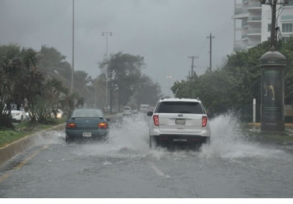 Lluvias por incidencia de vaguada caen en Santo Domingo y en diversos puntos del país