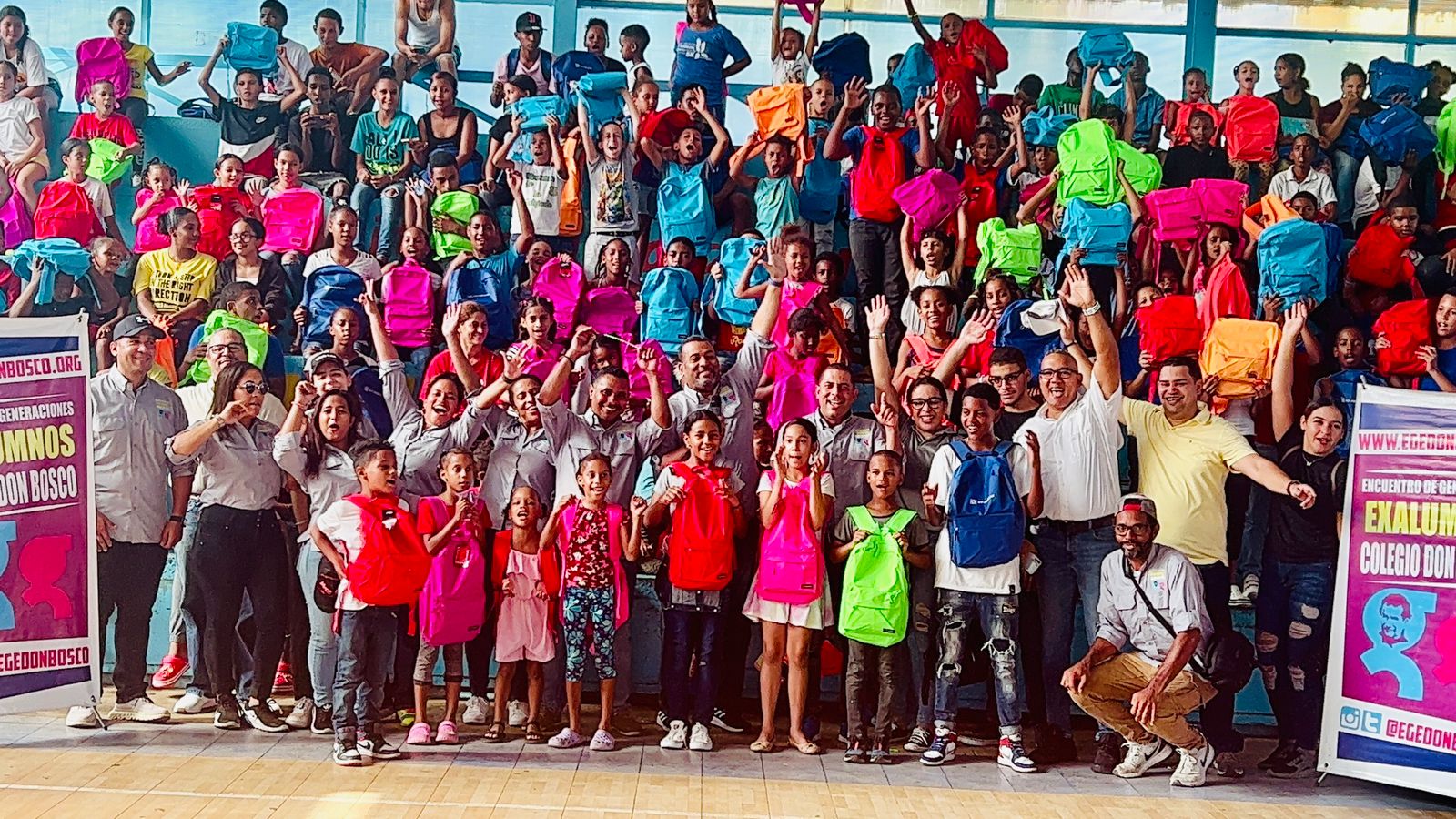 La Fundaci&oacute;n EGEDONBOSCO Celebra su 7&ordf; Jornada de Donaci&oacute;n de &Uacute;tiles Escolares en La Vega