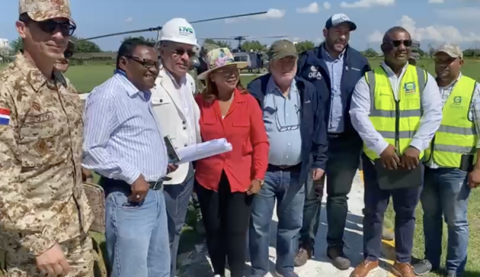 Misi&oacute;n de OEA realiz&oacute; ayer inspecci&oacute;n a&eacute;rea sobre canal y el r&iacute;o Masacre