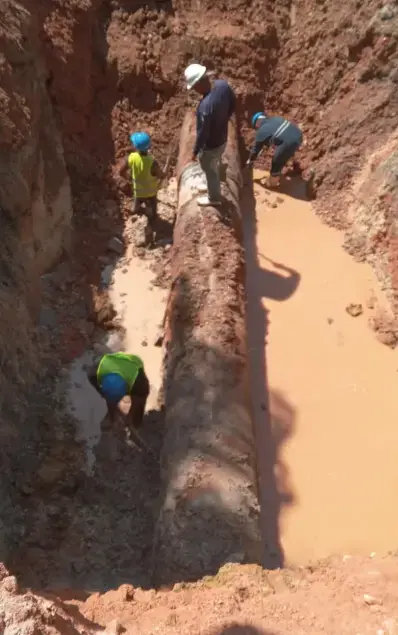 CAASD rehabilita l&iacute;nea para servicio agua en Arroyo Hondo