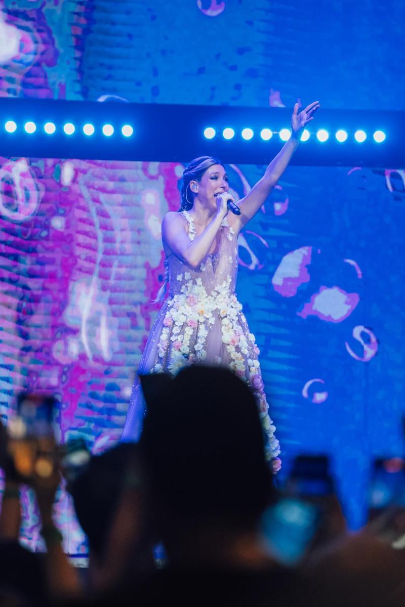 Flor Bertotti revive la &ldquo;Floricienta&rdquo; que lleva dentro su fanaticada dominicana